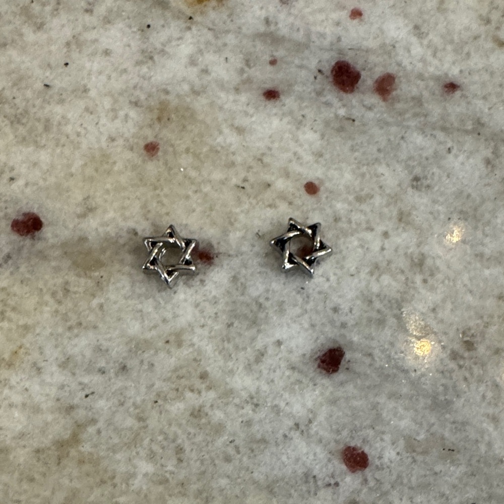 Silver Star of David Origami Owl Charms